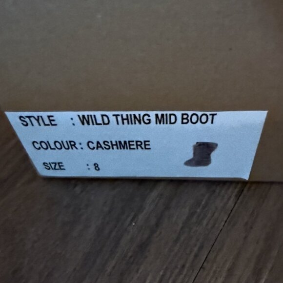 Free People Wild Thing Faux Fur Mid Boots Size 8 - Picture 10 of 16